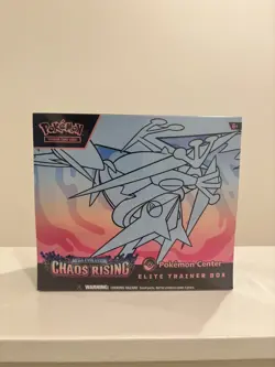 Chaos Rising Pokemon Center ETB Elite Trainer Box - In Hand - Image 1