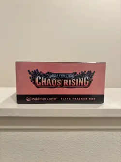 Chaos Rising Pokemon Center ETB Elite Trainer Box - In Hand - Image 3
