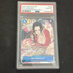 One Piece Boa Hancock Illustration Box Vol.1 Promo St17-004 Psa 10 GEM MINT - Image 1