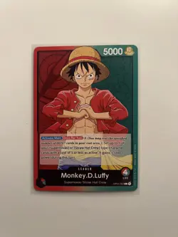 Monkey D. Luffy OP01-003 Leader One Piece TCG Romance Dawn English - Image 1