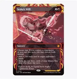 Magic Secrets of Strixhaven Mystical Archive Jeska's Will 0044 NM Card - Image 1