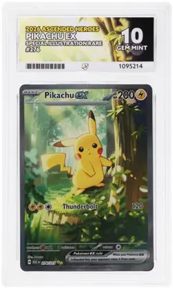 ACE 10 Pikachu ex 276 Special Illustration Rare Ascended Heroes Pokemon Card - Image 2