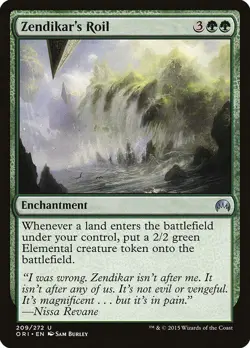 Zendikar's Roil [Magic Origins] Magic MTG - Image 1