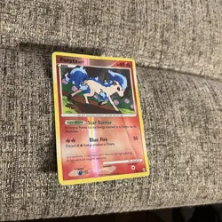Pokemon Ponyta (Shiny) SH11 Arceus Reverse Holo Shiny Holo Rare Card 2009 - Image 3