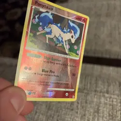 Pokemon Ponyta (Shiny) SH11 Arceus Reverse Holo Shiny Holo Rare Card 2009 - Image 4