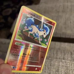 Pokemon Ponyta (Shiny) SH11 Arceus Reverse Holo Shiny Holo Rare Card 2009 - Image 5