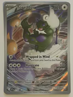 Tornadus 210 Sv: Scarlet & Violet Promo Cards Holo - Image 1
