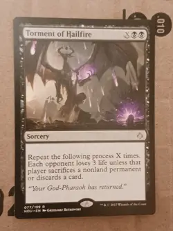 Magic The Gathering Torment of Hailfire 077/199 Rare HOU Regular EN - Image 2