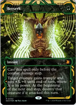 Berserk 50 Secrets of Strixhaven: Mystical Archive Magic: The Gathering Foil NM - Image 1