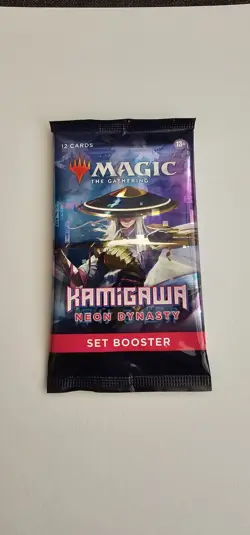 Magic The Gathering Kamigawa Set Booster - Image 1
