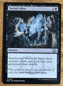 MTG Modern Horizons 3, Buried Alive - Image 1