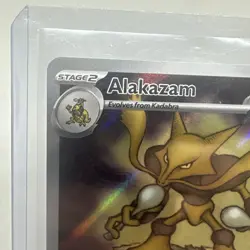Pokemon TCG - Alakazam - Pokemon Center Stamped 009 Black Star Promo - Image 4