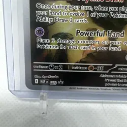Pokemon TCG - Alakazam - Pokemon Center Stamped 009 Black Star Promo - Image 5
