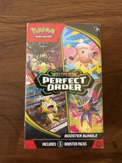 Pokemon TCG Mega Evolution Perfect Order Booster Bundle Factory NEW Sealed - Image 1