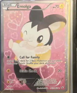 Pokemon TCG Emolga RC23/RC25 Holo Ultra Rare Radiant Collection 70 HP - Image 1
