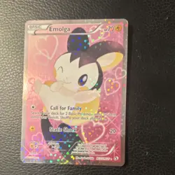 Pokemon TCG Emolga RC23/RC25 Holo Ultra Rare Radiant Collection 70 HP - Image 2