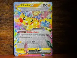 Pokemon TCG Pokemon Pikachu Ex Pikachu Double Rare Holo - Image 1