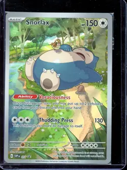 Snorlax Pokemon 2023 Scarlet & Violet 151 ETB Black Star Promo #051 - Sealed NM - Image 1