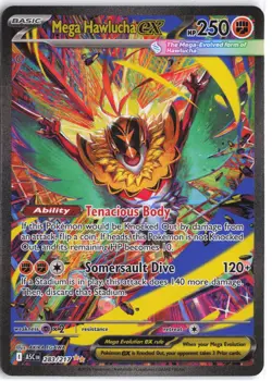 Mega Hawlucha ex 283/217 Special Illustration Rare Ascended Heroes Pokemon NM - Image 1