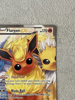 Pokemon TCG: Flareon EX RC28/RC32 Generations: Radiant Collection NM - Image 4