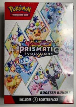 Pokemon TCG Prismatic Evolutions | Booster Bundle | New | Factory Sealed - Image 1