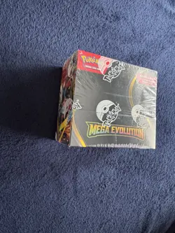 Pokemon TCG Mega Evolution Base Set Enhanced Booster Box In Acrylic Case - Image 3