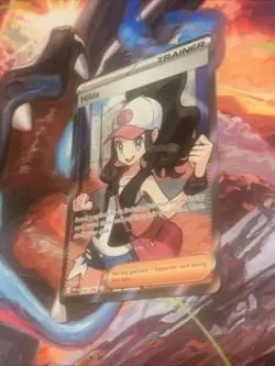 Pokemon TCG White Flare HILDA Ultra Rare Full Art Trainer Supporter 164/086 Mint - Image 2