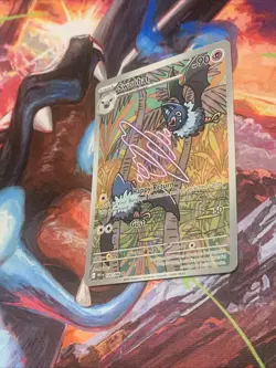 Pokemon TCG White Flare SWOOBAT Illustration Rare 120/086 Mint - Image 2