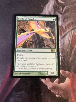 MtG Birds of Paradise - HP - Magic 2011 M11 - Image 1
