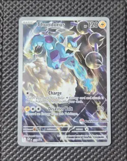 Thundurus (Pokemon Center Exclusive) 209 Holo Scarlet & Violet Promo Pokemon - Image 1