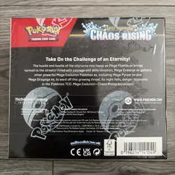 IN HAND Pokemon TCG Chaos Rising Booster Display Box (36 packs) - Factory Sealed - Image 4