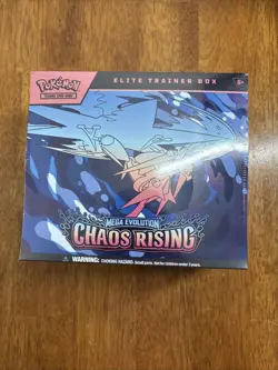 Pokemon Chaos Rising Elite Trainer Box Factory Sealed ETB - Image 1