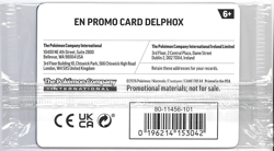 New Sealed DELPHOX 013/086 Pokemon TCG Chaos Rising Stamp - Rare Stamped Promo - Image 2
