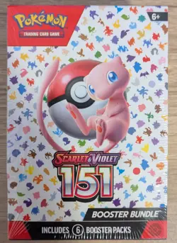 Pokemon TCG S&V 151 English Booster Bundle Sealed NEW 820650863219 - Image 1