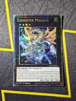 Exosister Mikailis - RA05-EN050 - Starlight Rare - 1st Edition - Yugioh - Image 1