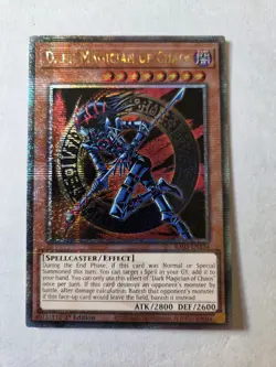 Yu-Gi-Oh Dark Magician of Chaos RA03-EN134 Quarter Century Secret Rare 1st Ed - Image 1