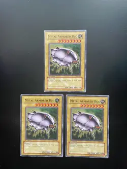 Yugioh Metal Armored Bug 1st Edition AST-005 Common MP/HP X3 - Image 1