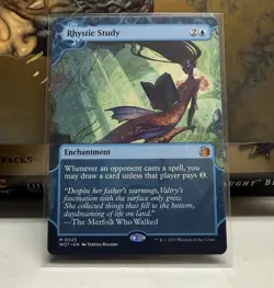 Rhystic Study Wilds of Eldraine: Enchanting Tales Magic The Gathering MTG - Image 1