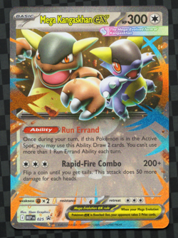 Mega Kangaskhan ex 025 Mega Evolutions Black Star Promo Pokemon TCG - NM #025 - Image 1