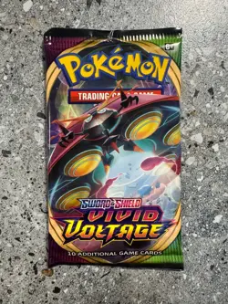 Pokemon TCG 4x (=1 Artset) Vivid Voltage Booster Pack Genuine Factory Sealed - Image 4