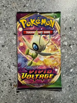 Pokemon TCG 4x (=1 Artset) Vivid Voltage Booster Pack Genuine Factory Sealed - Image 5
