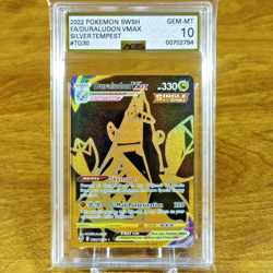 Pokemon Silver Tempest Duraludon VMAX TG30/TG30 AGS Gem-MT 10 FA Holo Rare 2022 - Image 1