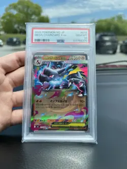 Pokemon TCG Mega Charizard X ex 013/080 M2 Inferno X JP RR Holo PSA 10 - Image 1