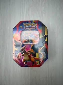 Pokemon TCG Mega Charizard Y EX Tin - Brand New & Sealed - Image 1