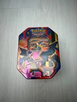 Pokemon TCG Mega Charizard Y EX Tin - Brand New & Sealed - Image 2