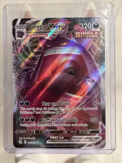 Gengar VMAX 157/264 Ultra Rare Holo NM Pokemon SWSH08: Fusion Strike - Image 1