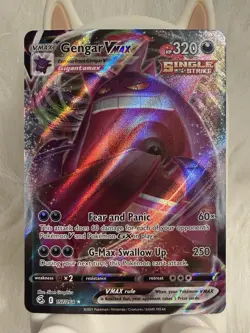 Gengar VMAX 157/264 Ultra Rare Holo NM Pokemon SWSH08: Fusion Strike - Image 2