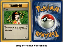 2000 Pokemon, Gym Heroes, #100/132 Erika, Rare (b) - Image 1