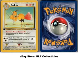 1999 Pokemon, Jungle, #34/64 Dodrio, 1st Edition, Uncommon (b) - Image 1