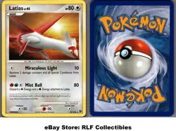 2008 Pokemon, D&P Great Encounters, #22/106 Latias, Rare - Image 1